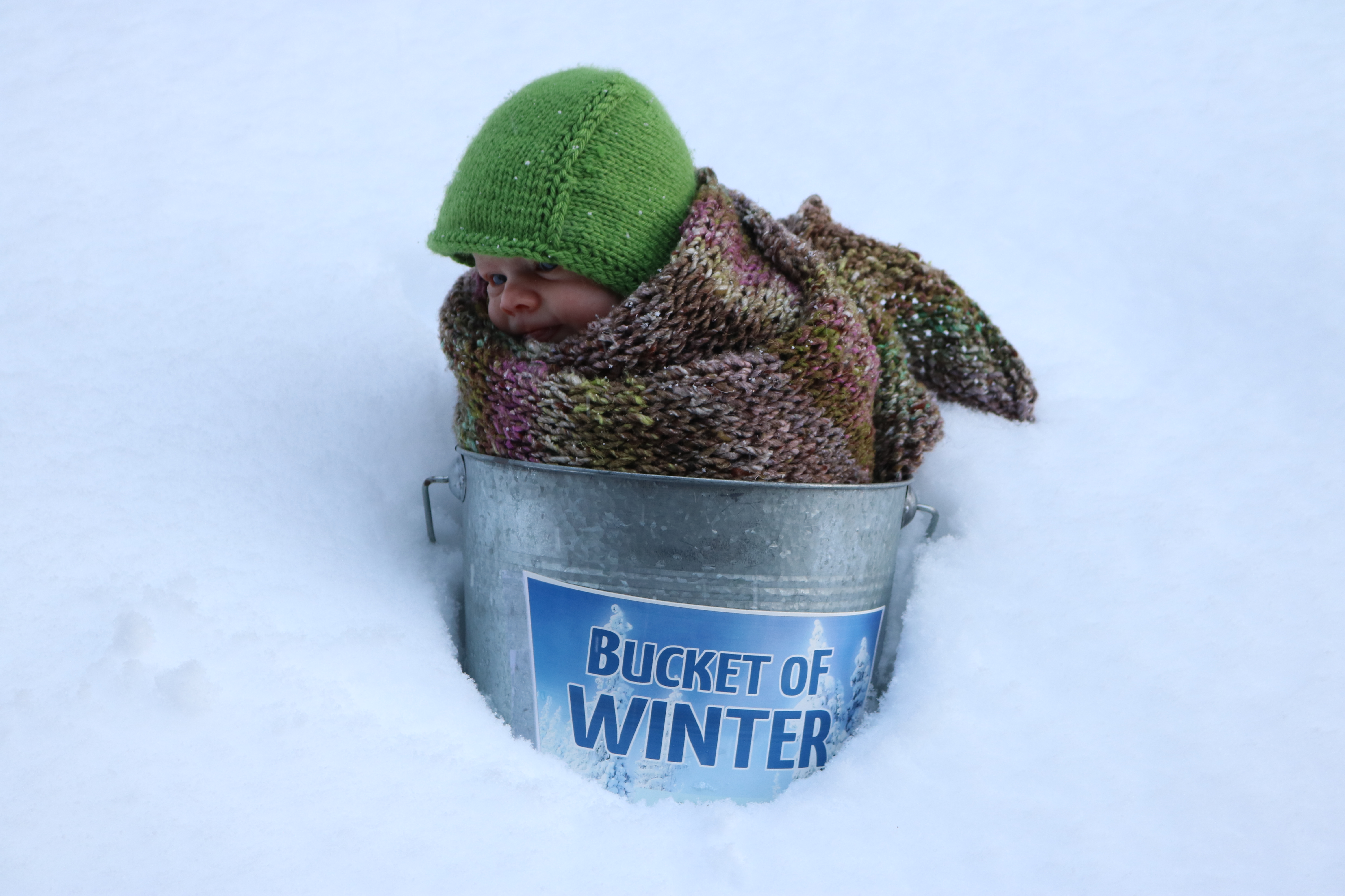 Winter in a Bucket